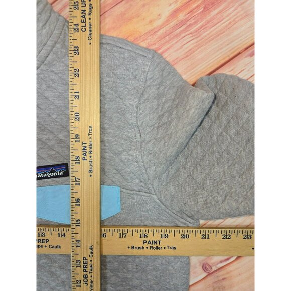 Patagonia Worn Wear Womens Quilted Snap-T Pullover Medium - Picture 8 of 8